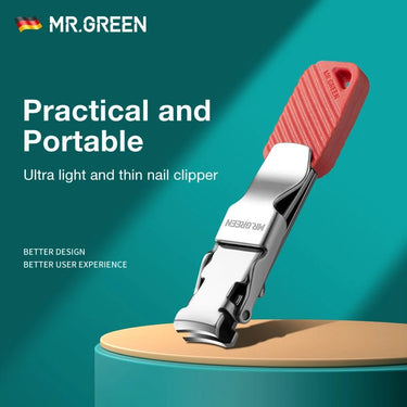 MR.GREEN Portable Folding Nail Clippers with Keychain - Epic Trends and Gifts - manicure - S7e695cdd12744789bc7050baa94c8dd2X